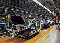 Autoproduktionslinie
